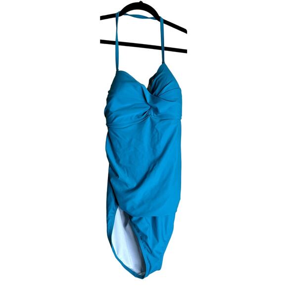 Hilor One piece Swimsuit Women 16 Rushing Flattering NEW Swimwear Modest Swim - Picture 1 of 9